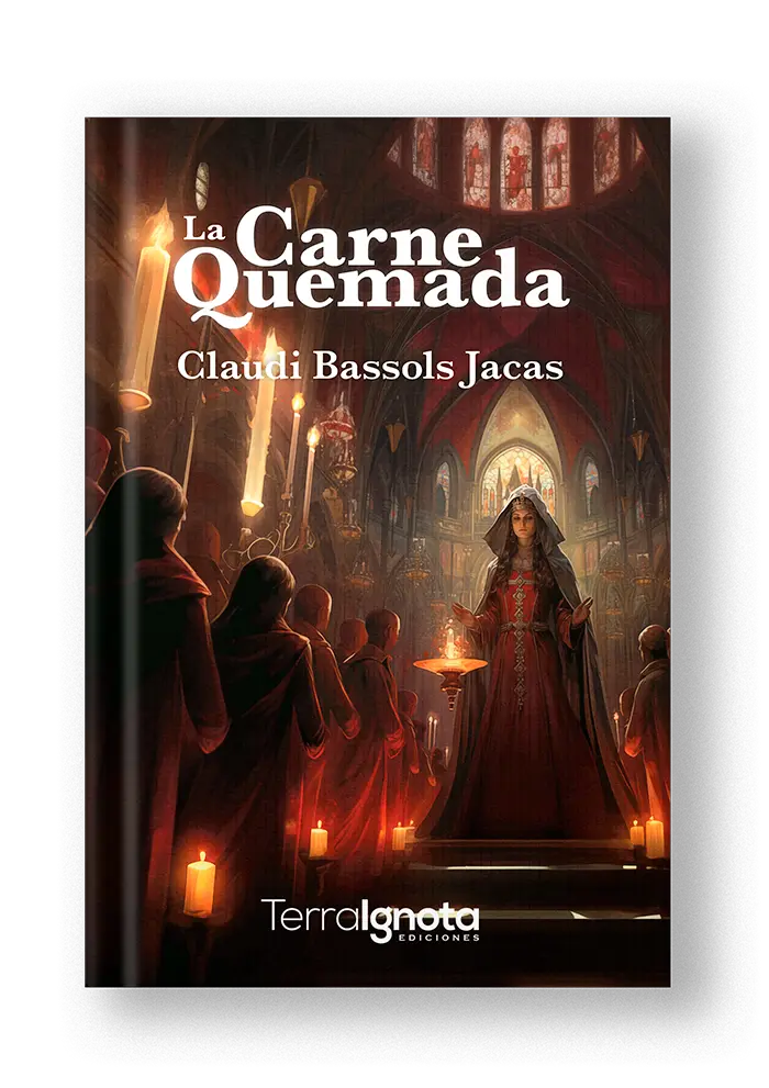 Cubierta del libro La carne quemada en bookcovertrailer.es