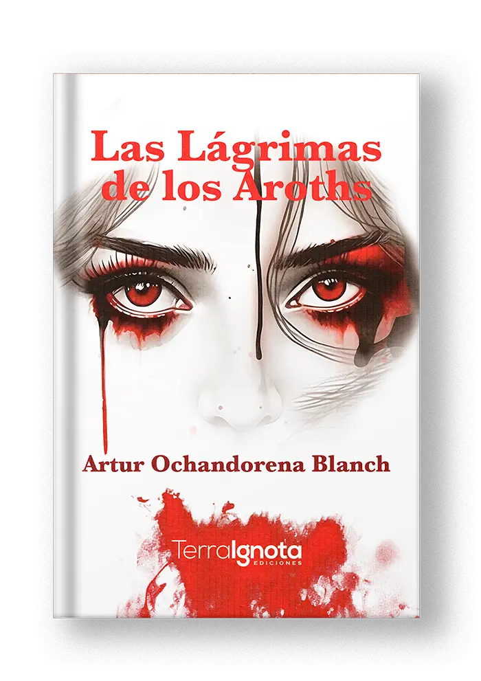 Cubierta del libro Las lágrimas de los Aroths en bookcovertrailer.es