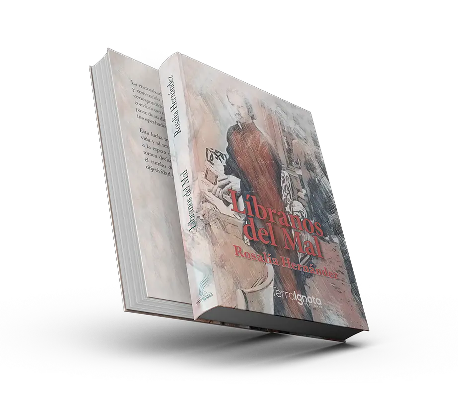 Portada y contraportada del libro Líbranos del mal en bookcovertrailer.es