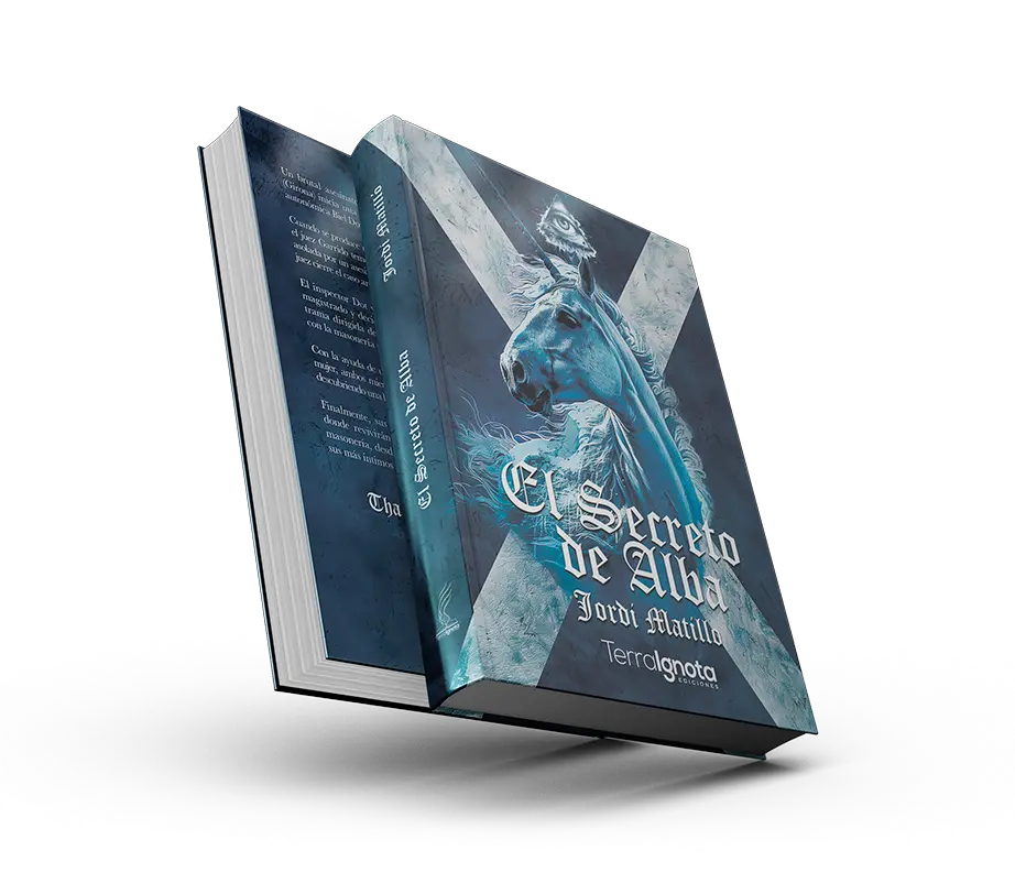 Portada y contraportada del libro El Secreto de Alba en bookcovertrailer.es